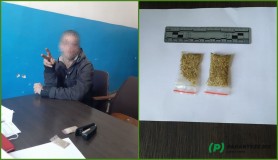 FOTO // Ghinion pentru un tânăr de 22 de ani. A fost reținut de carabineri în timp ce se plimba cu droguri în buzunare prin centrul capitalei